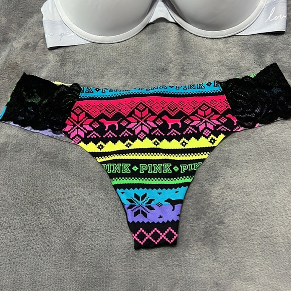 PINK Bra and Pantie Set - Picture 2 of 9